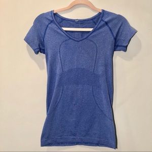 Lululemon Swiftly Tech Short Sleeve V-neck Top